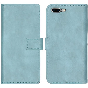 imoshion Luxe Bookcase voor de Apple iPhone 8 Plus / 7 Plus - Lichtblauw