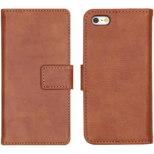 imoshion Luxe Bookcase voor de Apple iPhone SE (2016) / 5 / 5s - Bruin