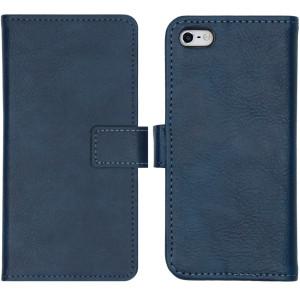 imoshion Luxe Bookcase voor de Apple iPhone SE (2016) / 5 / 5s - Donkerblauw