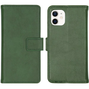 imoshion Luxe Bookcase voor de Apple iPhone 12 Mini - Groen