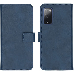 imoshion Luxe Bookcase voor de Samsung Galaxy S20 FE - Donkerblauw