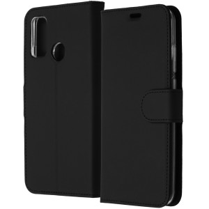 Accezz Wallet Softcase Bookcase voor de Huawei P Smart (2020) - Zwart