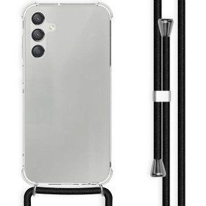 imoshion Transparante Backcover met koord voor de Samsung Galaxy A15 (5G/4G) - Zwart