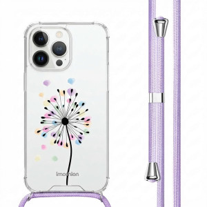 imoshion Design hoesje met koord voor de Apple iPhone 14 Pro - Sandstone Dandelion