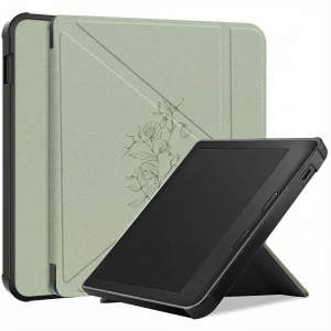 imoshion Design Vouwbare Bookcase voor de Kobo Libra Colour - Floral Green