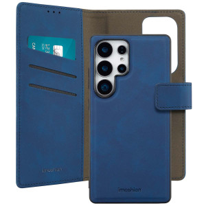 imoshion Uitneembare 2-in-1 Luxe Bookcase voor de Samsung Galaxy S25 Ultra - Blauw