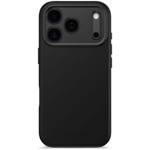 Decoded Silicone Backcover MagSafe voor de Apple iPhone 17 Pro - Phantom Black