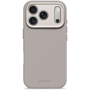 Decoded Silicone Backcover MagSafe voor de Apple iPhone 17 Pro Max - Soft Taupe