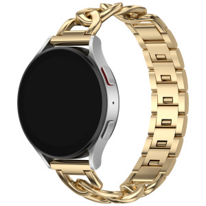 Selencia Chain bandje - Universeel 20 mm aansluiting - Goud
