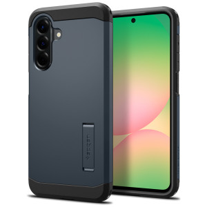 Spigen Tough Armor Backcover voor de Samsung Galaxy A36 - Metal Slate