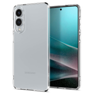 Spigen Liquid Crystal Backcover voor de Samsung Galaxy S25 Edge - Crystal Clear