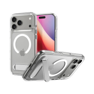 Spigen Ultra Hybrid S MagSafe voor de Apple iPhone 17 Pro - Clear / White