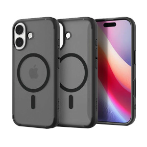 Spigen Ultra Hybrid Backcover MagSafe voor de Apple iPhone 17 - Frost Black