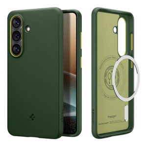Spigen Nano Pop MagFit Backcover voor de Samsung Galaxy S26 - Avo Green