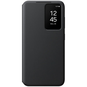 Originele S View Cover voor de Samsung Galaxy S24 - Zwart