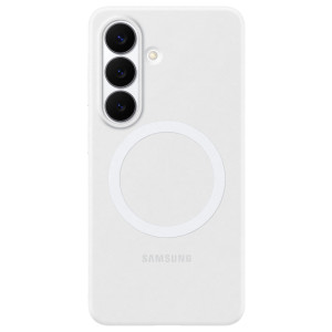 Silicone Magnet Backcover voor de Samsung Galaxy S26 - White