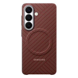 Carbon Magnet Case voor de Samsung Galaxy S26 - Coral Red