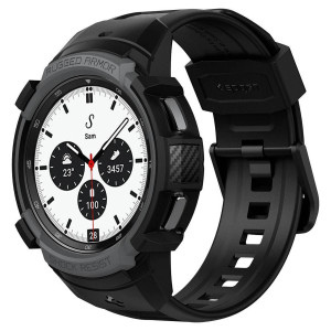 Spigen Rugged Armorâ„¢ Pro Case voor de Samsung Galaxy Watch 4 - 42 mm - Charcoal Gray