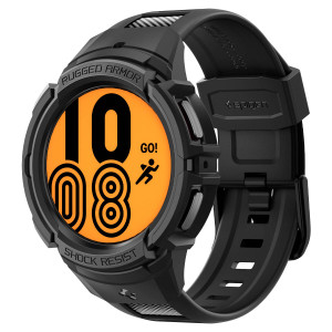 Spigen Rugged Armorâ„¢ Pro case voor de Samsung Galaxy Watch 5 Pro - 45 mm - Zwart