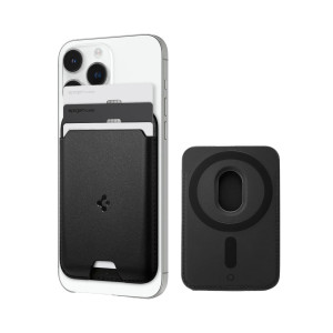 Spigen MagSafe Cardholder Valentinus voor Apple iPhone - 3 kaarten - Black