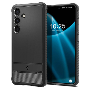 Spigen Rugged Armor Backcover voor de Samsung Galaxy S24 - Matte Black
