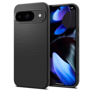 Spigen Liquid Airâ„¢ Backcover voor de Google Pixel 9 / 9 Pro - Zwart