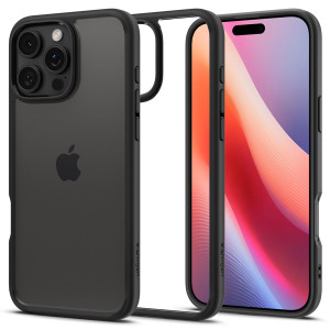 Spigen Ultra Hybrid Backcover voor de Apple iPhone 16 Pro Max - Matte Black