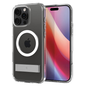 Spigen Ultra Hybrid S MagSafe voor de Apple iPhone 16 Pro - Transparant