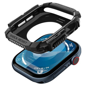 Spigen Rugged Armorâ„¢ Case voor de Apple Watch 10 / 11 - 46 mm - Matte Black
