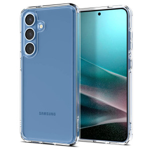 Spigen Ultra Hybrid Backcover voor de Samsung Galaxy S25 Plus - Crystal Clear