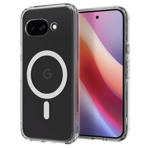 Spigen Ultra Hybrid Backcover MagSafe voor de Google Pixel 9A - Clear / White