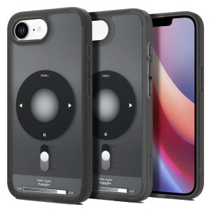 Spigen Ultra Hybrid Backcover MagSafe voor de Apple iPhone 17e / 16e - Zwart
