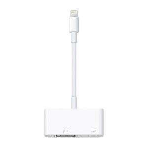 Apple Lightning naar VGA-multipoort adapter - Wit