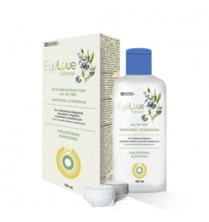 EyeLove Natural+ 100 ml - hialuronian i alantoina