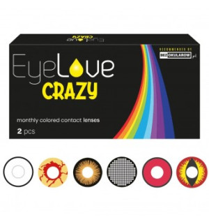 EyeLove CRAZY 2 szt. - szalone soczewki kolorowe