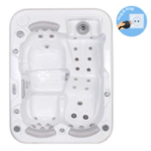 Spa Alina Spa Titan Plug & Play - 3 Personnes