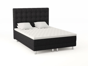 Basic Kontinentalseng 150x200 - Antrasitt