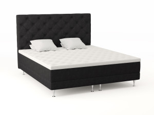 Basic Kontinentalseng 180x200 - Antrasitt