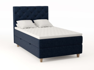 Comfort Seng Med Oppbevaring 120x200 - Mørkeblå