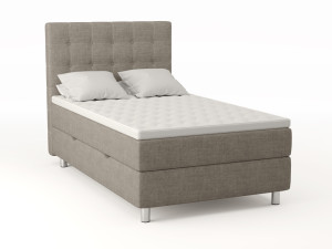 Comfort Seng Med Oppbevaring 120x200 - Beige
