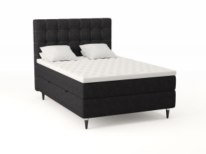 Comfort Seng Med Oppbevaring 140x200 - Antrasitt