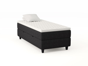 Comfort Seng Med Oppbevaring 90x200 - Antrasitt