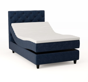 Comfort Regulerbar Seng 120x200 - Mørk Blå