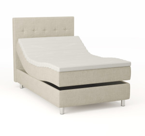Comfort Regulerbar Seng 120x200 - Sand