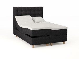 Comfort Regulerbar Seng 140x200 - Antrasitt