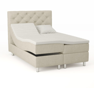 Comfort Regulerbar Seng 140x200 - Sand