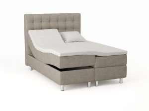 Comfort Regulerbar Seng 140x200 - Beige