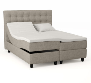 Comfort Regulerbar Seng 160x200 - Beige