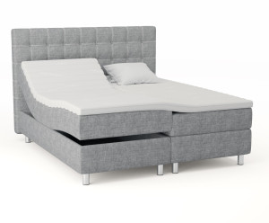 Comfort Regulerbar Seng 180x200 - Lys Grå