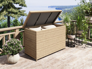 Fredo Xl Hyndebox I Natur Polyrattan